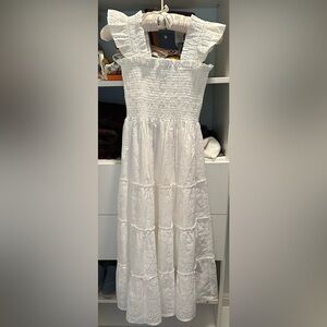 Hill House Ellie Nap Dress in white eyelet